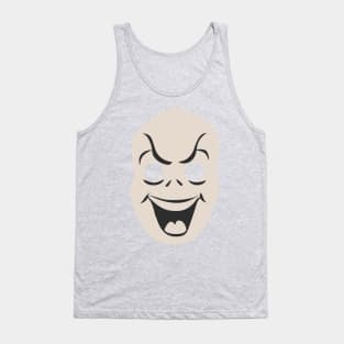 Vintage Halloween Mask Ghost Tank Top